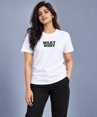 MILKY WHEY Regular Fit Tshirt