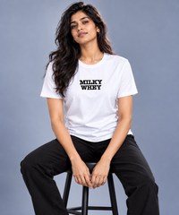 MILKY WHEY Regular Fit Tshirt