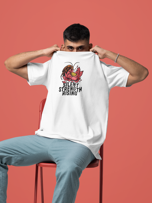 SILENT STRENGTH Regular Fit T-Shirt– Cockroach Revolution Collection
