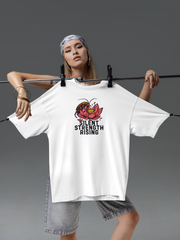 SILENT STRENGTH Oversized WiT-Tee – Cockroach Revolution Collection
