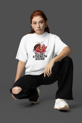 SILENT STRENGTH Oversized WiT-Tee – Cockroach Revolution Collection